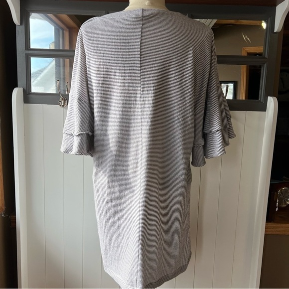 Lucky Brand Women’s Blue & White Striped Dress, Size Medium - Picture 4 of 7